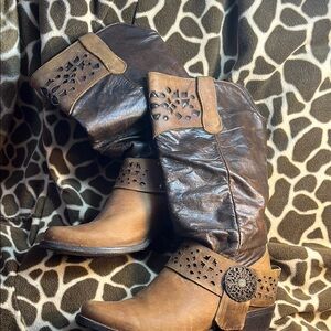 Parrall Western Women’s Slouch  Boots